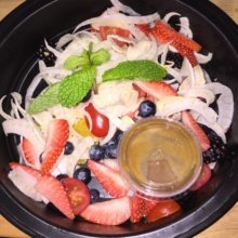 Gluten-free fruit salad from Il Punto